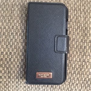 Used Kate Spade Leather Folio Phone Case ♠️